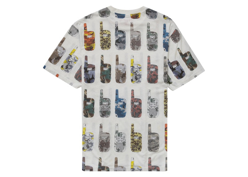 Supreme Walkie Talkie S/S Top White