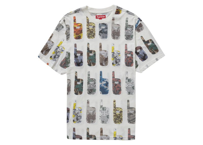 Supreme Walkie Talkie S/S Top White