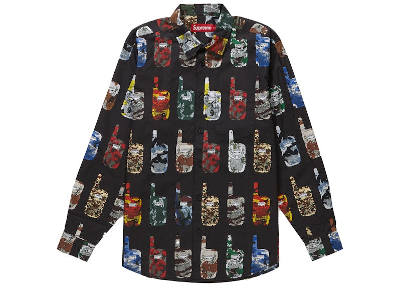 Supreme Walkie Talkie Shirt Black