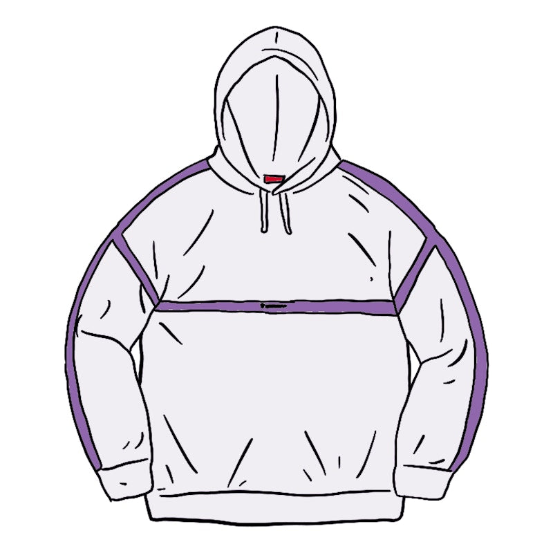 Supreme Warm Up Hooded Sweatshirt White