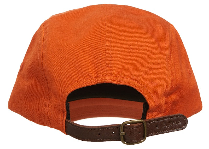 Supreme Washed Chino Twill Camp Cap (FW20) Burnt Orange