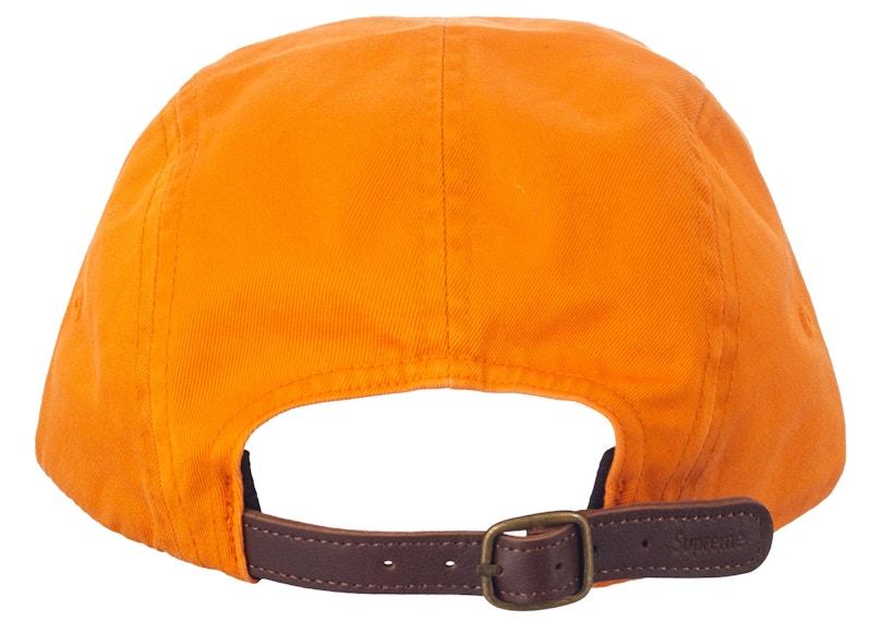 Supreme Washed Chino Twill Camp Cap (FW23) Light Orange