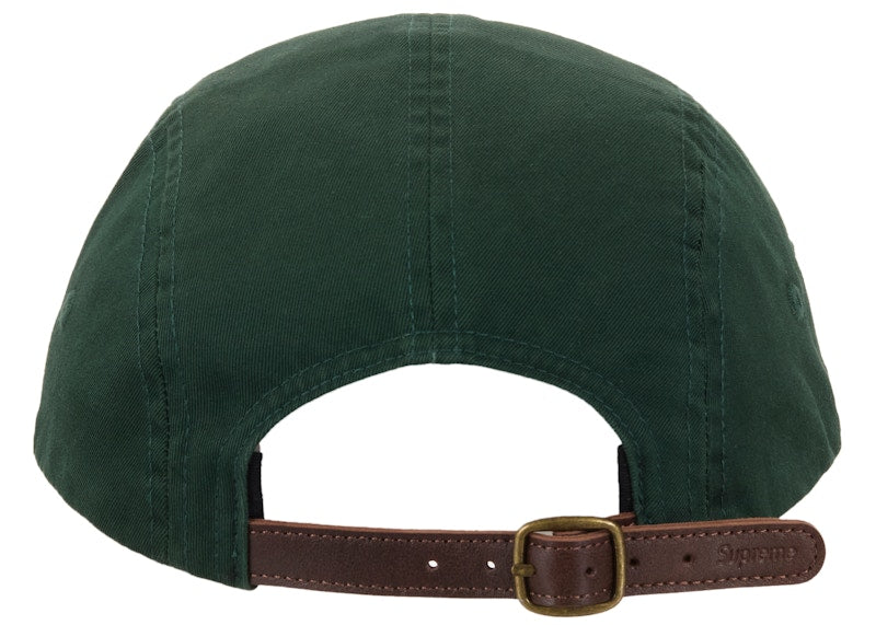 Supreme Washed Chino Twill Camp Cap (FW25) Green