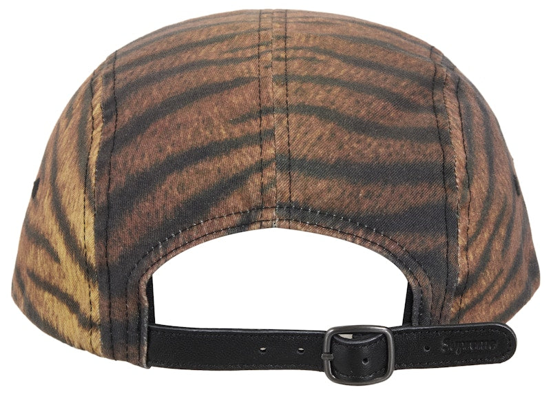 Supreme Washed Chino Twill Camp Cap (FW25) Tiger
