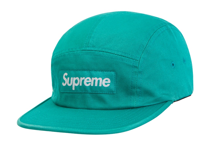 Supreme Washed Chino Twill Camp Cap (SS19) Green
