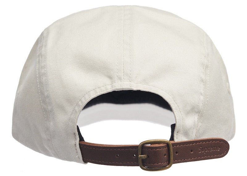 Supreme Washed Chino Twill Camp Cap Cap (SS22) Stone