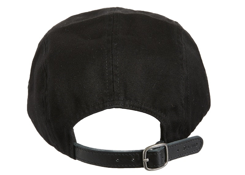 Supreme Washed Chino Twill Camp Cap (SS23) Black