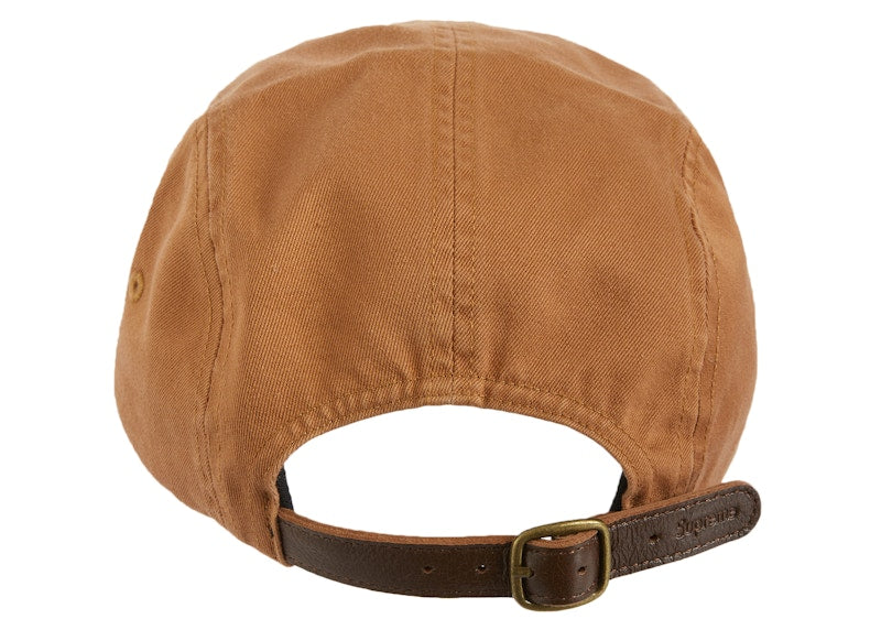 Supreme Washed Chino Twill Camp Cap (SS23) Brown