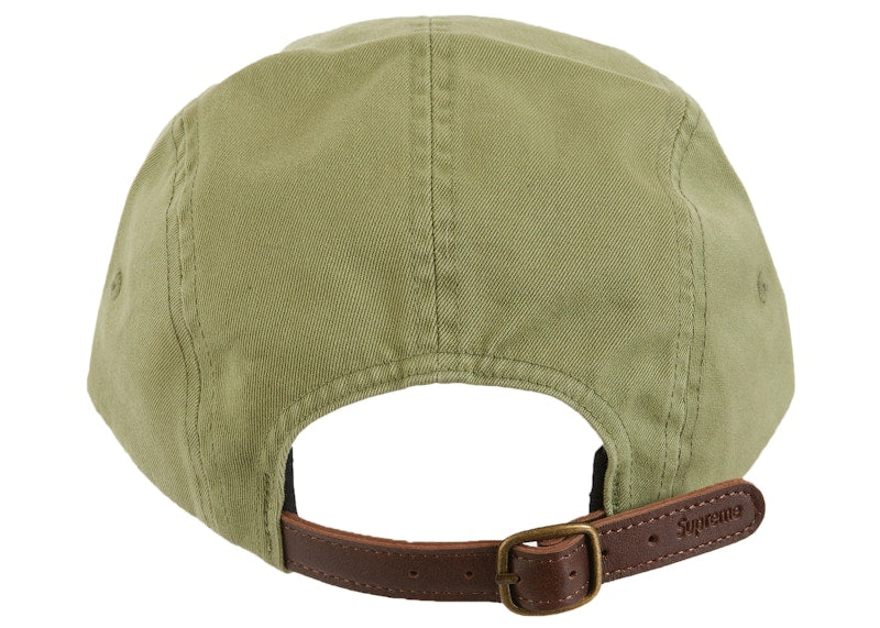 Supreme Washed Chino Twill Camp Cap (SS23) Olive