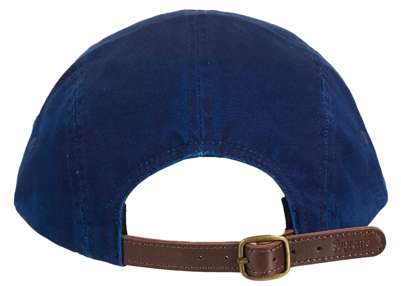 Supreme Washed Chino Twill Camp Cap (SS25) Royal