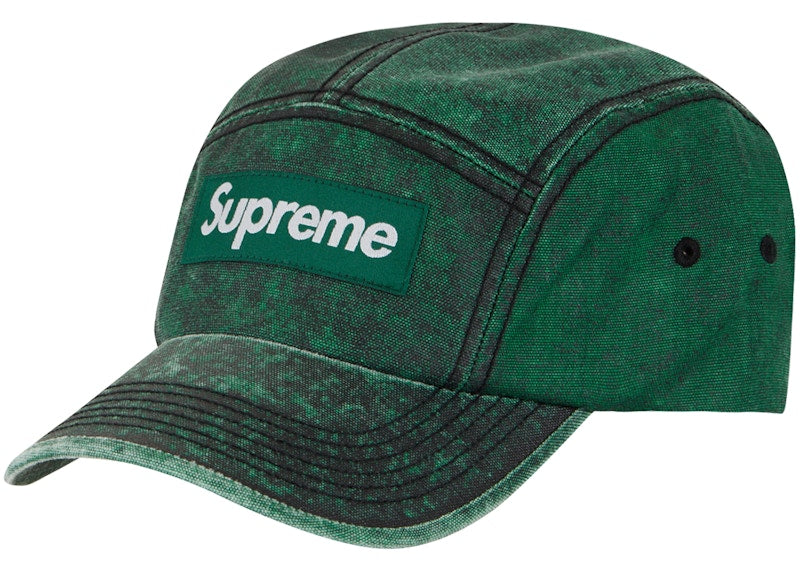 Supreme Washed Cordura Camp Cap Dark Green