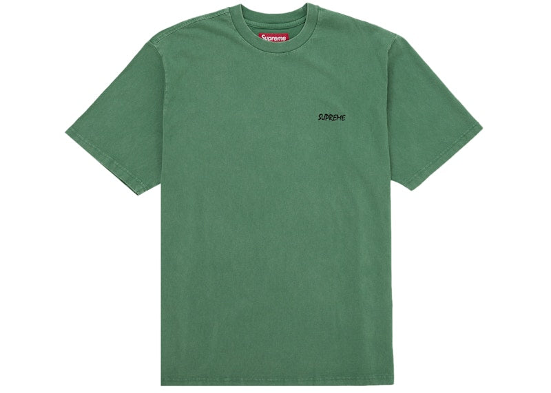 Supreme Washed S/S Top Green