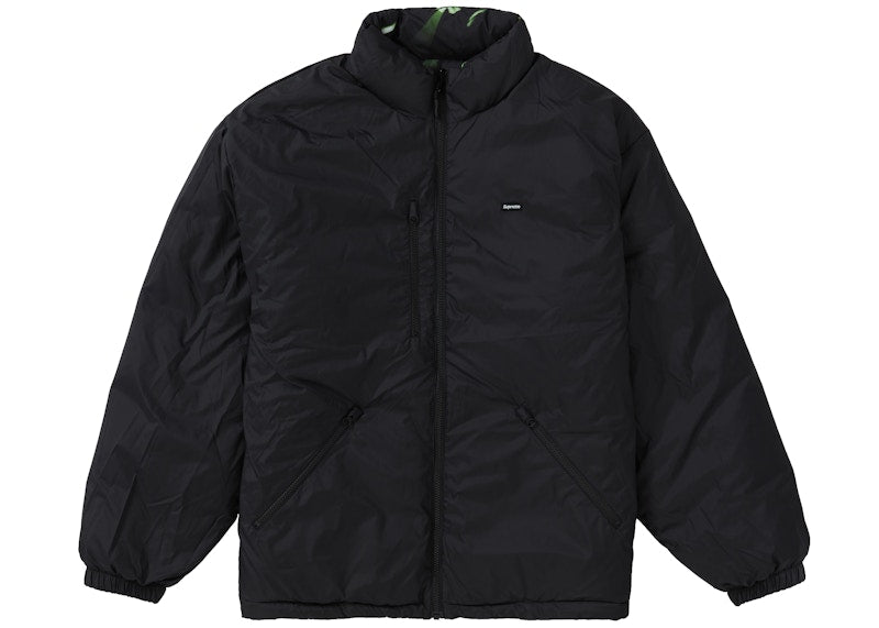 Supreme Watches Reversible Puffy Jacket Black