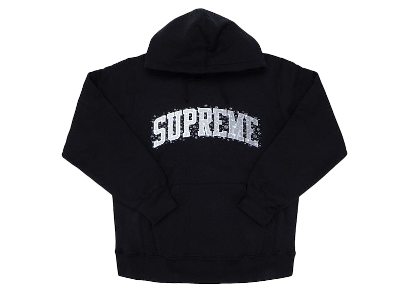 Supreme Water Arc Hooded Sweatshirt Black
