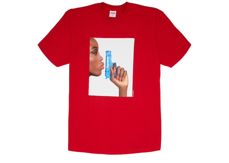 Supreme Water Pistol Tee Red
