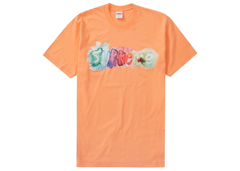Supreme Watercolor Tee Peach