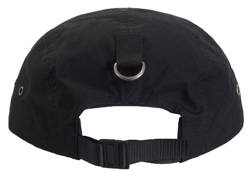 Supreme Waxed Cotton Camp Cap (FW23) Black