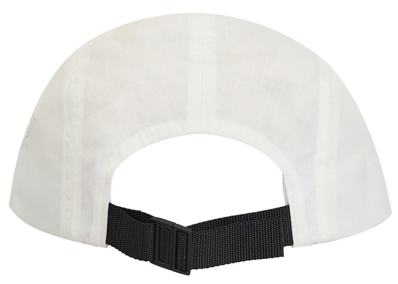 Supreme Waxed Ripstop Camp Cap White