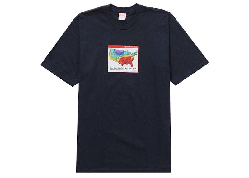Supreme Weather Tee Navy