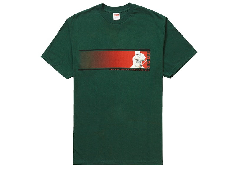 Supreme We're Back Tee Dark Green