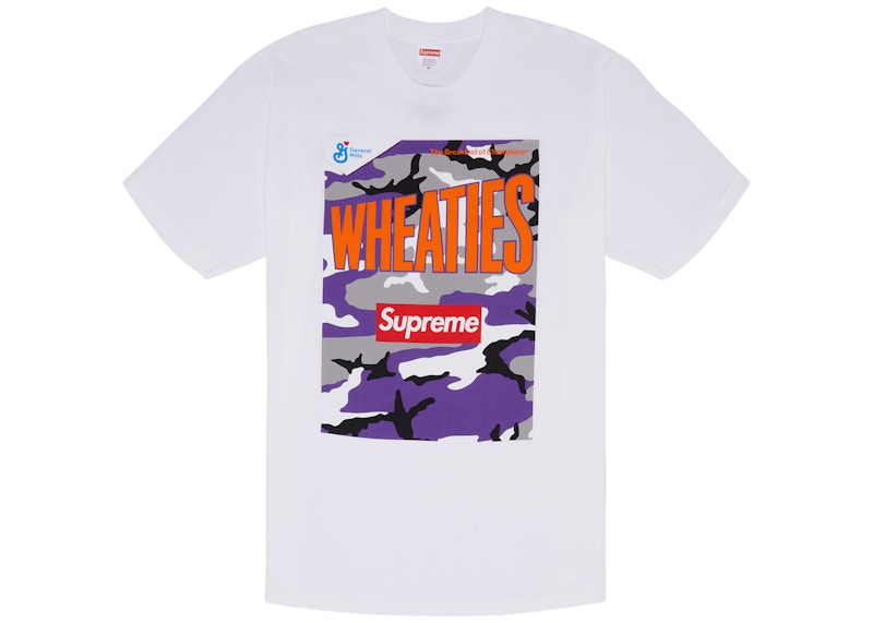 Supreme Wheaties Tee White
