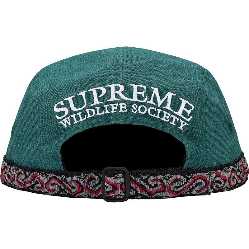 Supreme Wildlife Taping Camp Cap Dark Green