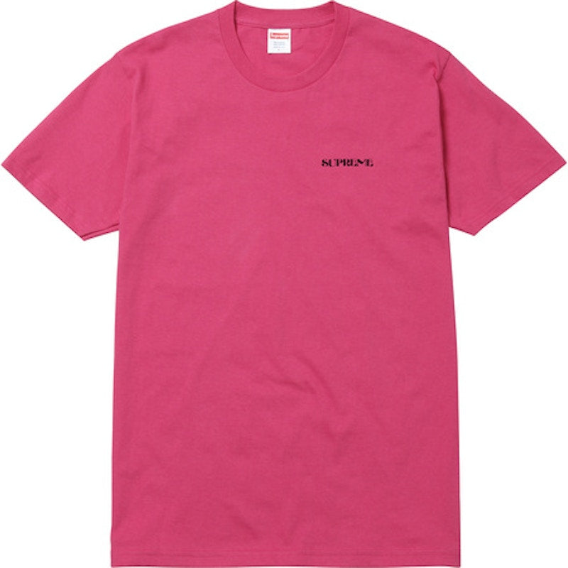 Supreme Wilfred Limonius Undercover Lover Tee Dark Pink