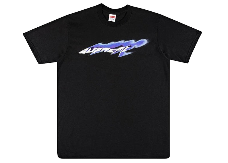 Supreme Wind Tee Black/Purple