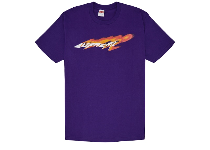 Supreme Wind Tee Purple/Orange