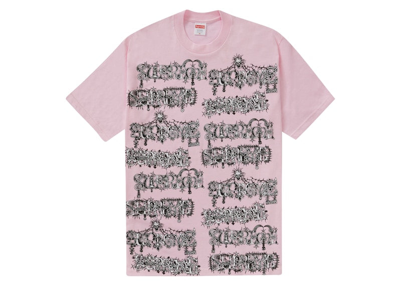 Supreme Wombat Tee Light Pink