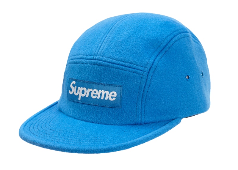 Supreme Wool Camp Cap (FW18) Blue