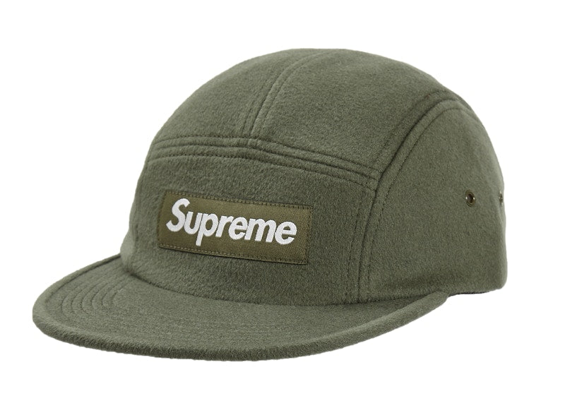 Supreme Wool Camp Cap (FW18) Olive