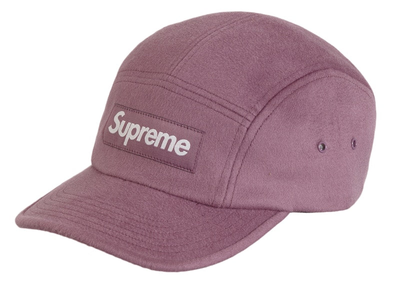 Supreme Wool Camp Cap (FW20) Dusty Light Pink