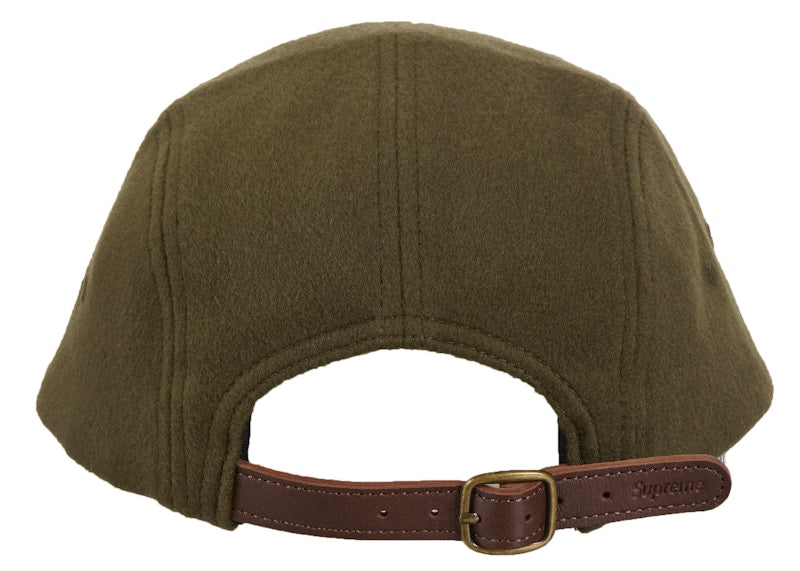 Supreme Wool Camp Cap (FW24) Dark Olive
