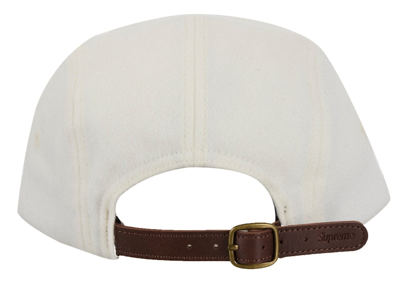 Supreme Wool Camp Cap (FW24) White