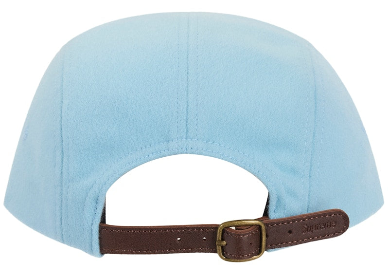 Supreme Wool Camp Cap (FW25) Light Blue
