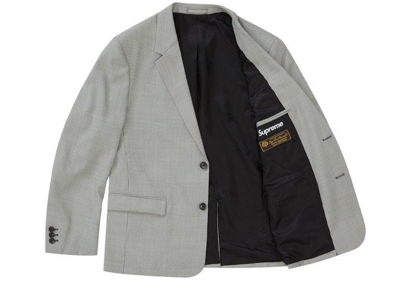 Supreme Wool Suit Houndstooth