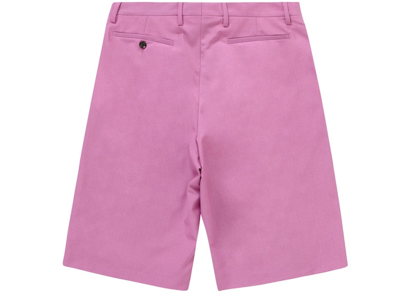 Supreme Wool Trouser Short Pink
