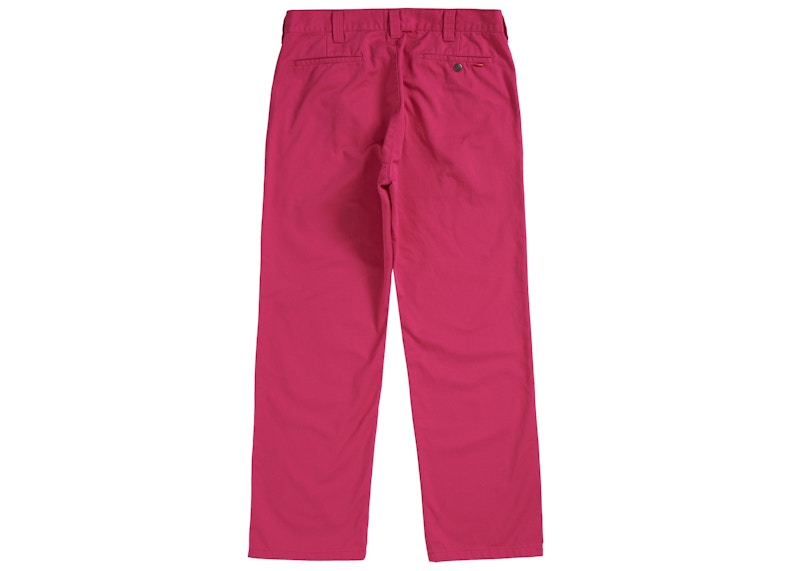 Supreme Work Pant (FW20) Bright Pink