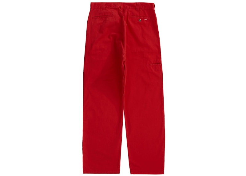 Supreme Work Pant (FW22) Bright Red