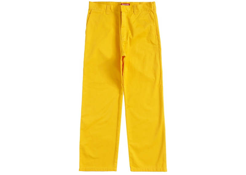 Supreme Work Pant (FW23) Yellow