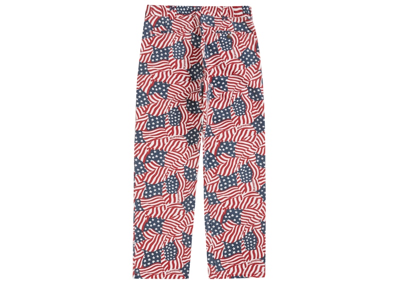Supreme Work Pant Flags