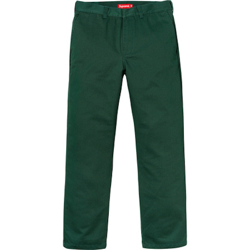 Supreme Work Pant (SS18) Dark Green