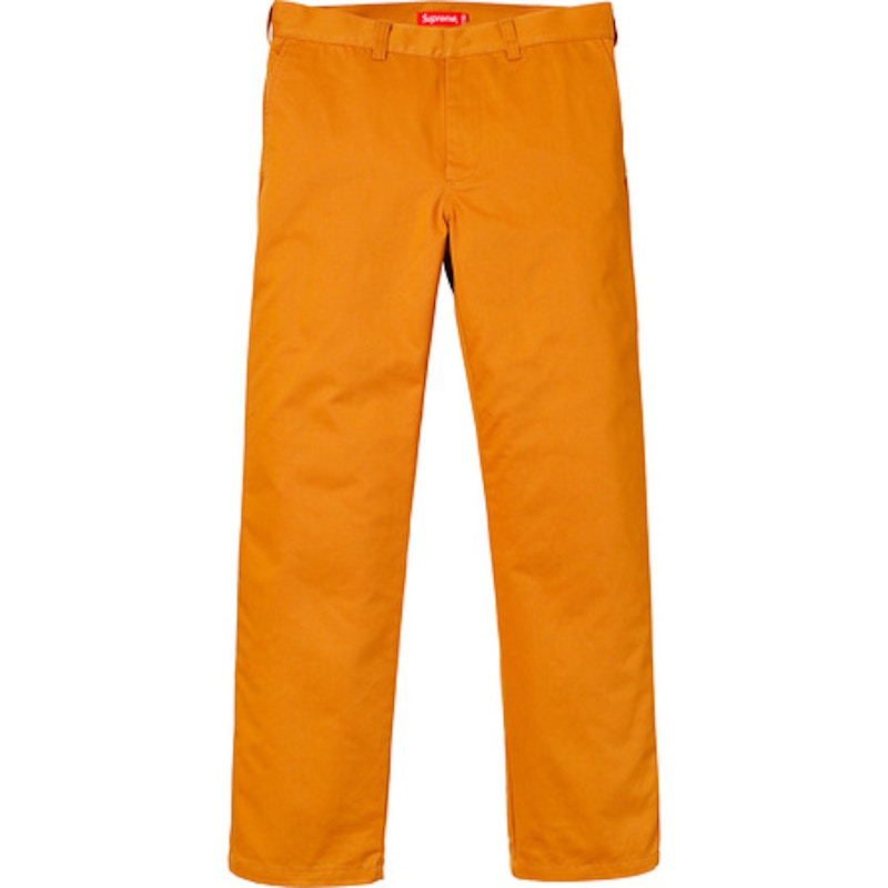 Supreme Work Pant (SS18) Mustard