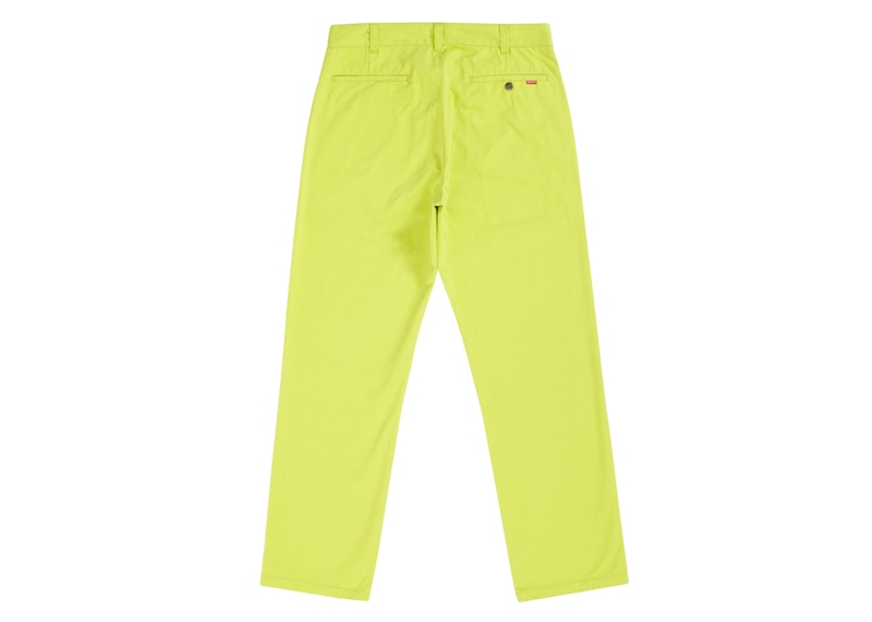 Supreme Work Pant (SS19) Hi Vis Yellow