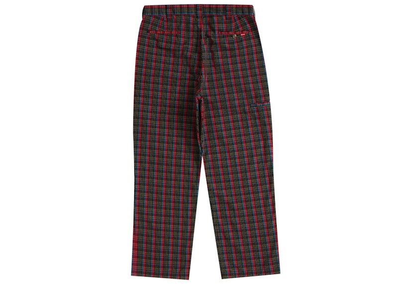 Supreme Work Pant (SS23) Red Plaid