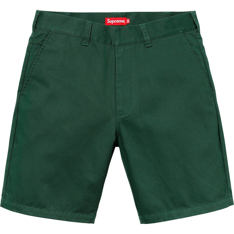 Supreme Work Short Dark Green