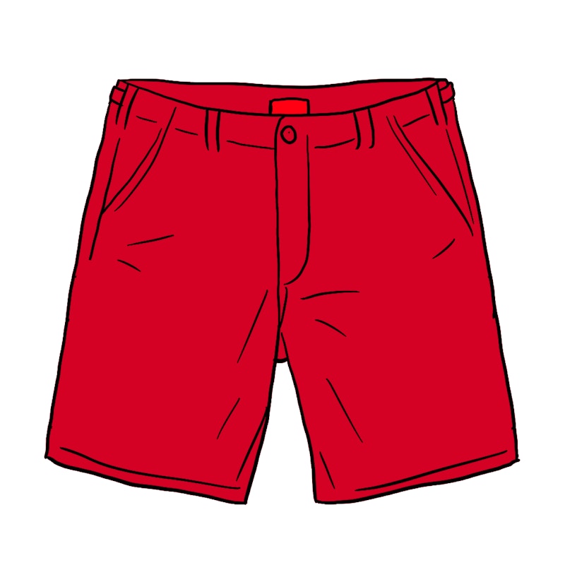Supreme Work Short (SS20) Red
