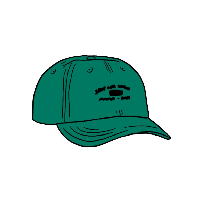 Supreme World Famous 6-Panel Pale Green