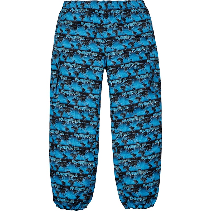 Supreme World Famous Taped Seam Cargo Pant Cyan